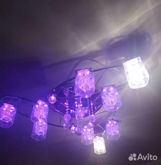 Люстра с пультом