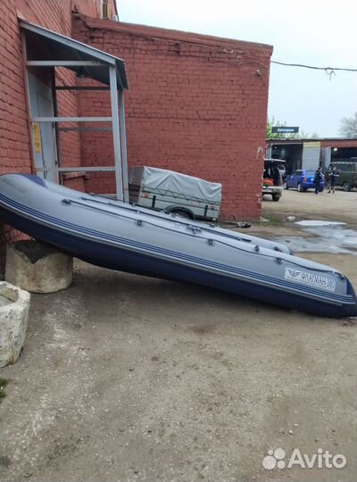 Лодка флагман и мотор mikatsu