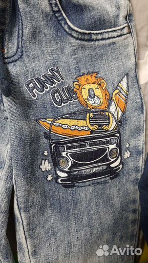 Джинсы 110-116