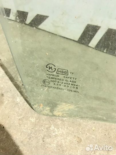 Стекло переднее правое Daewoo Nexia