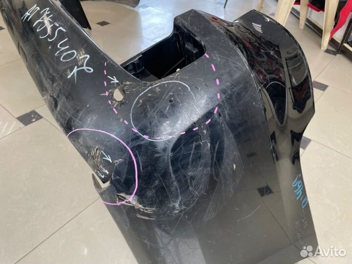 Задний бампер Toyota Land Cruiser 2013