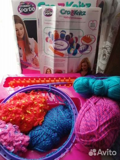 Вазальный набор Crazknitz для девочек