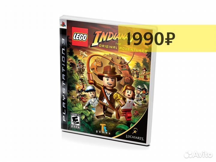 Lego Indiana Jones The Original Adventures, б/у