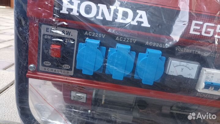 Генератор Honda eg 5500cxs elemax