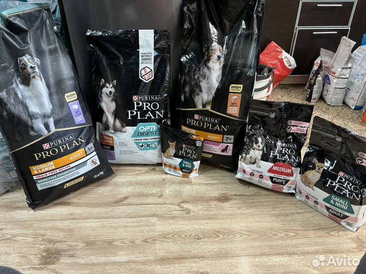 Корм для собак pro plan