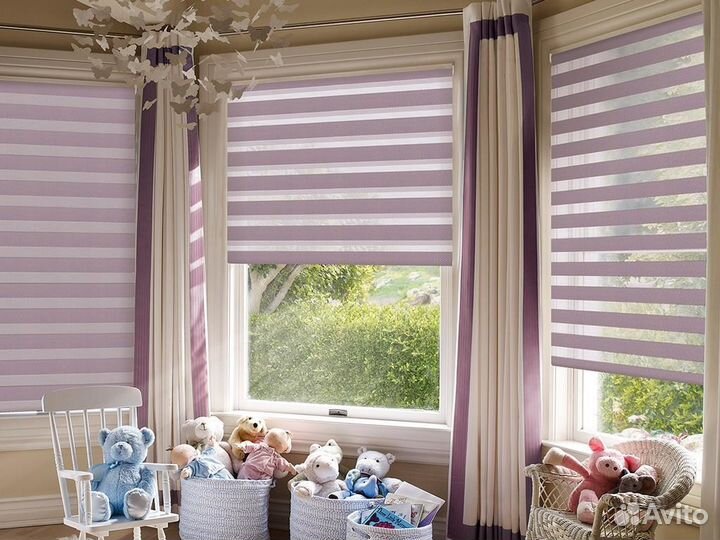 Рулонные шторы и Жалюзи с Установкой в Подарок
