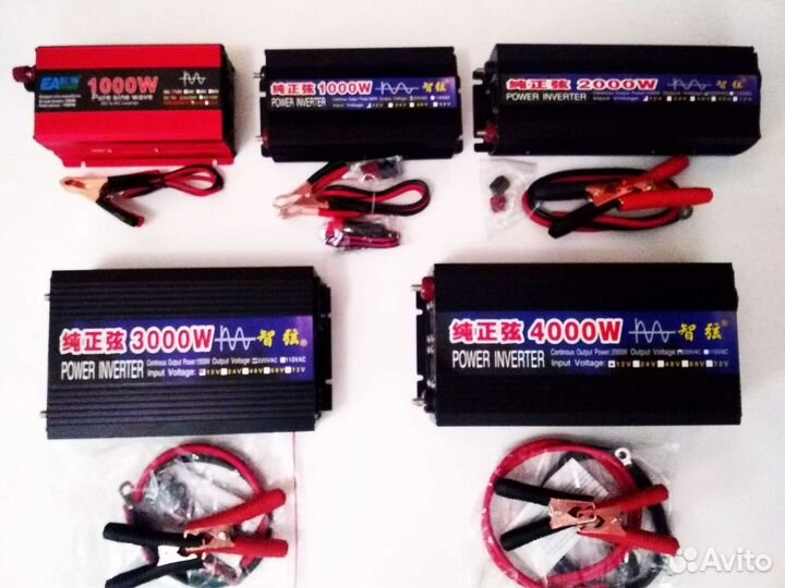 Инвертор с 12 в 220 преобразователь чистый синус
