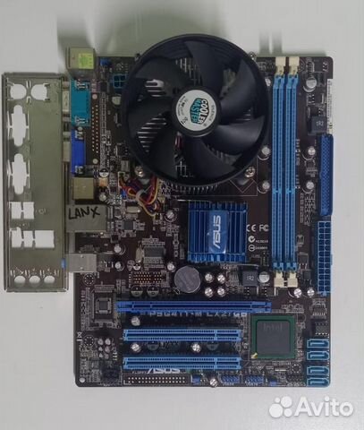 Мат плата на DDR3 + Q8400 + кулер LGA775. Много