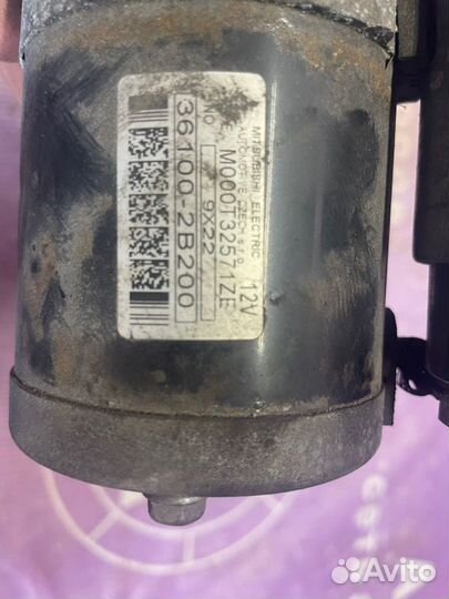 Стартер Kia Ceed ED G4FA 2010