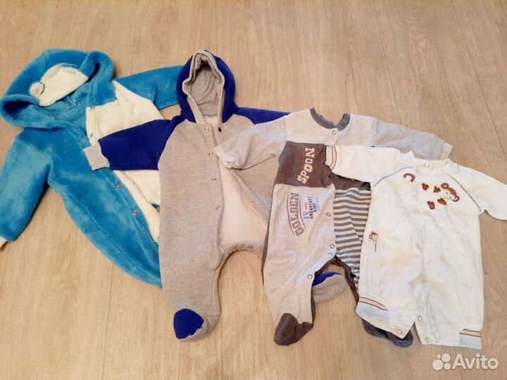 Вещи пакетом на малыша 0-3 месяца