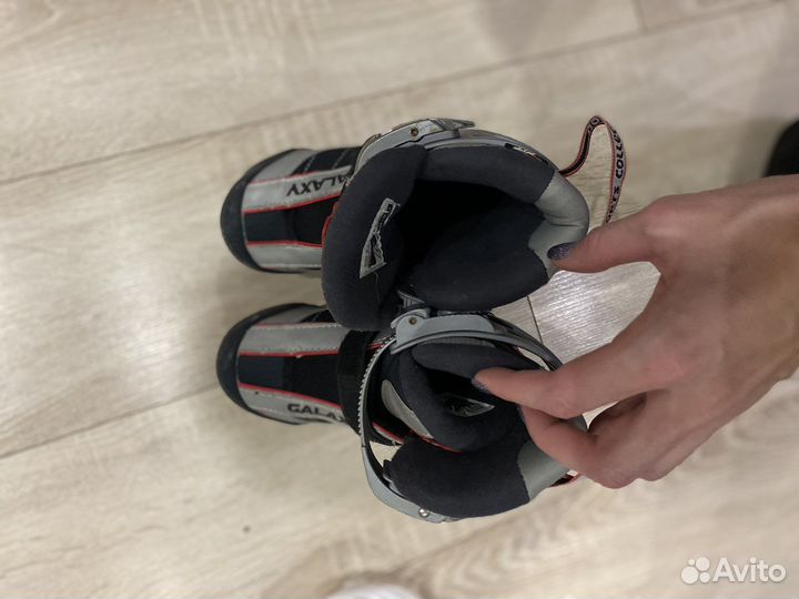 Коньки раздвижные 28-31 galaxy детские