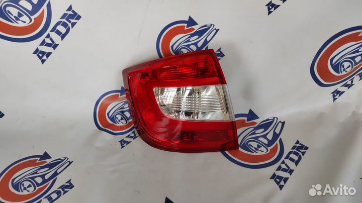 Фонарь задний Skoda Rapid 12-20