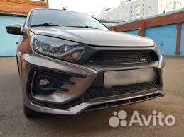 Бампер передний лада гранта фл тюнинг xmug