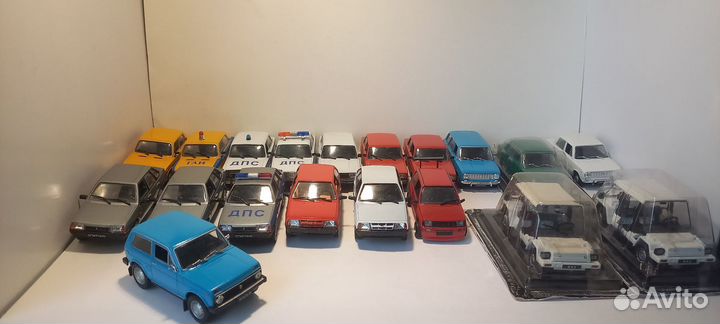 Модель ваз 1:43 deagostini
