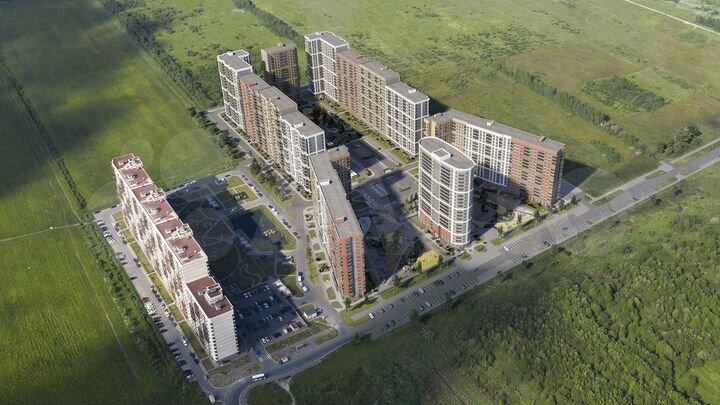 2-к. квартира, 52,7 м², 17/21 эт.