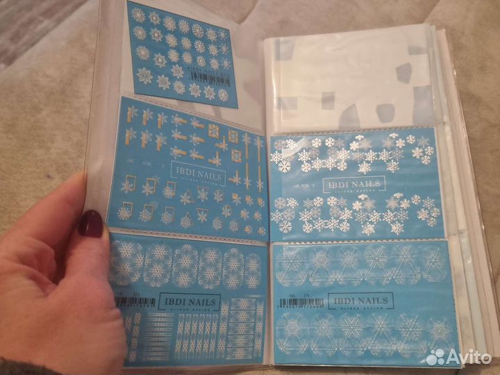 Наклейки для ногтей альбом