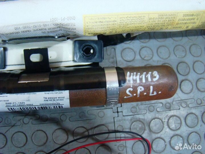 KIA Sportage 3 Подушка безопасности (шторка) левая