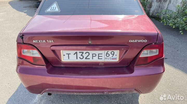 Крашка багажника daewoo nexia new