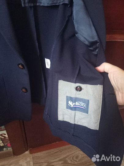 Пиджак для мальчика 140