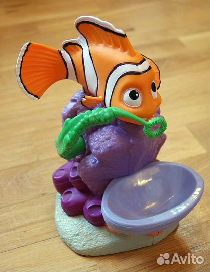 Аксессуар декорация для аквариума рыбка клоун