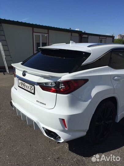 Lexus RX 2015+ Спойлер Artisan задний Y8AM2