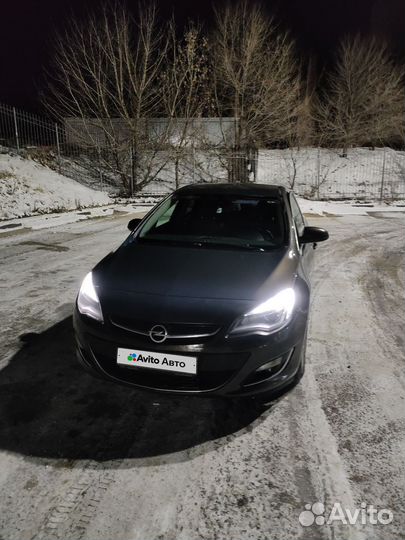 Opel Astra 1.4 AT, 2012, 290 000 км