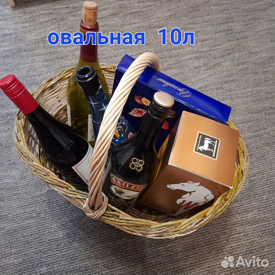 Корзина подарочная, пасхальная, упаковка,подарок