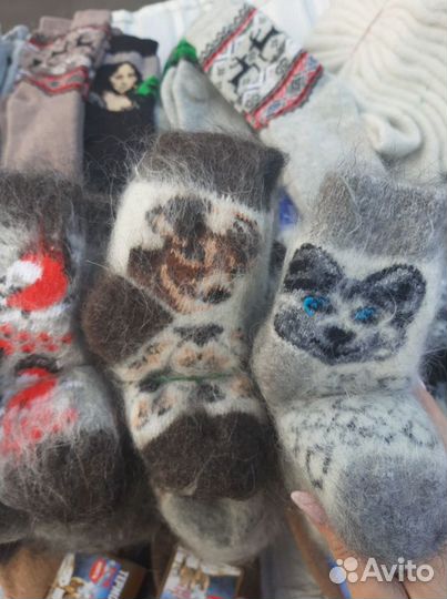 Теплые детские носки