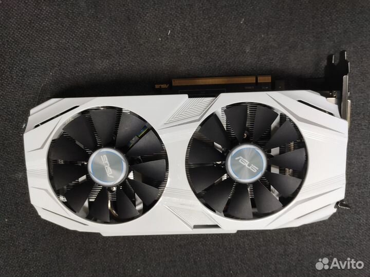 Видеокарта нерабочая Asus GTX 1060 6Gb Dual