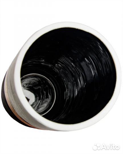 Ваза Золотая лента керамика