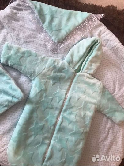 Конверт на выписку зимний новый