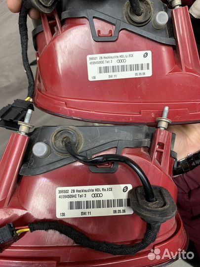 Фонари задние внутренние