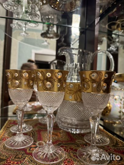 Хрустальная ваза