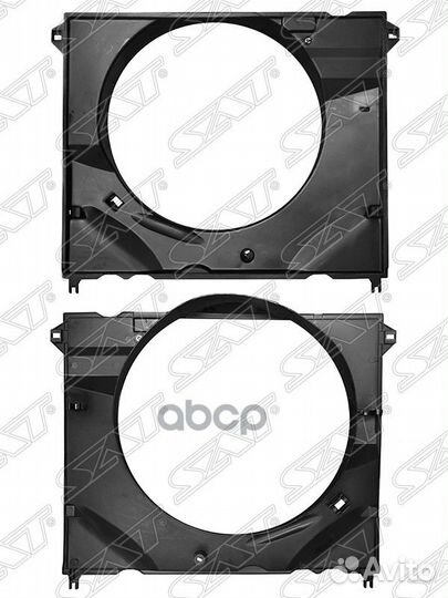 Диффузор Радиатора Toyota Fortuner/Hilux 1/2Kdf