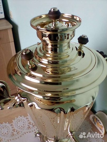 Самовар царский на дровах