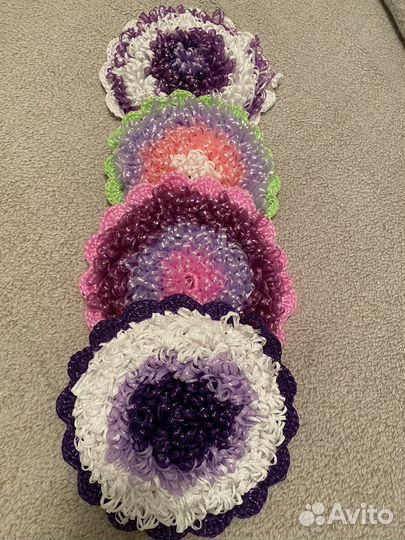 Мочалка ручной работы