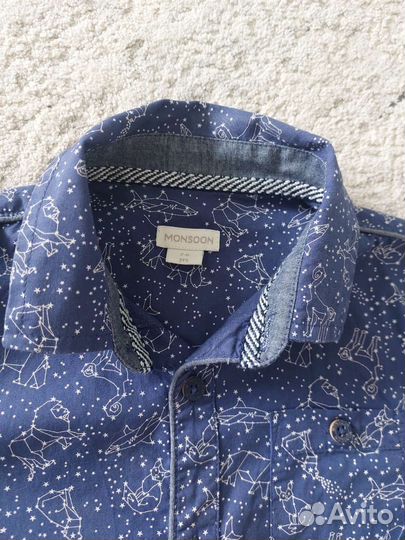 Рубашка Monsoon 7-8 лет