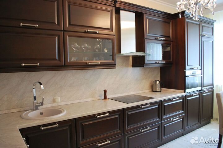 Кухни на заказ, Береза, цвет 