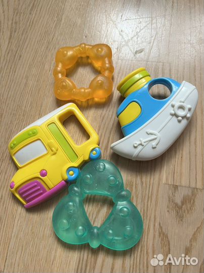 Детские игрушки пакетом, от 0 мес до 1,5 лет