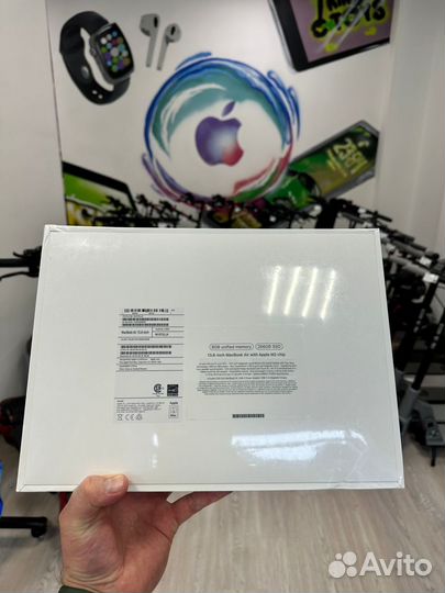 Apple MacBook Air 13 M2 256Gb Silver NEW 2023