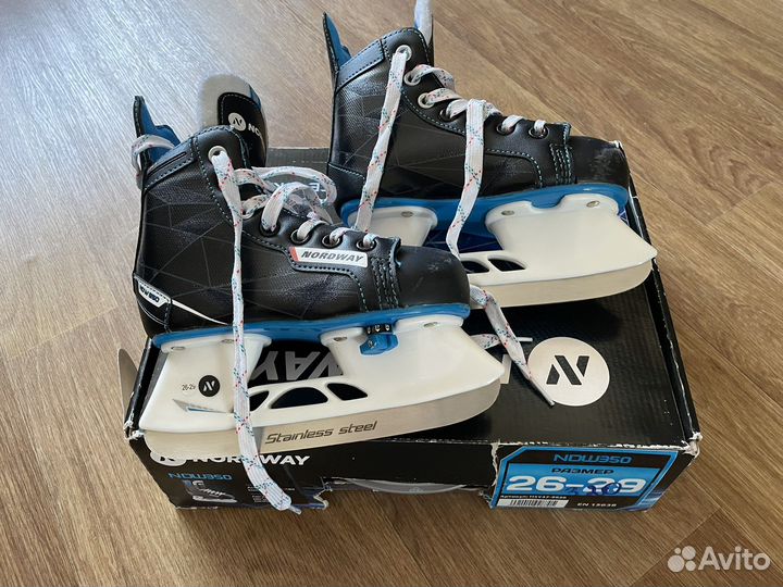 Коньки раздвижные детские Nordway, размер 26-29