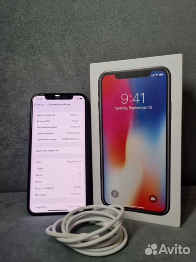 iPhone X, 64 ГБ
