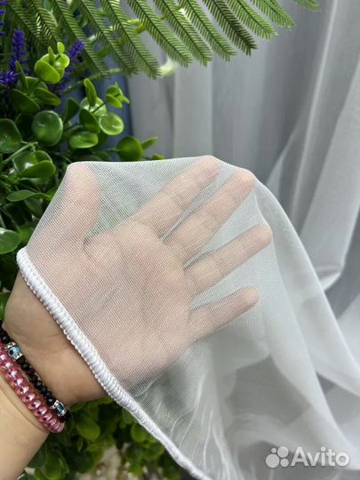 Тюль(бамбук,сетка)новый