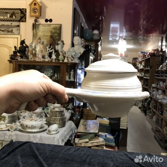 Фарфоровые горшочки