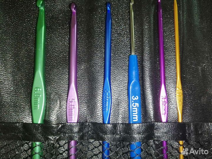 Пряжа для вязания пакетом+ набор крючков