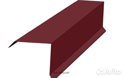 Торцевая планка для металлочерепицы