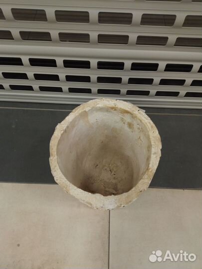 Горшок кашпо для цветов уличный цемент