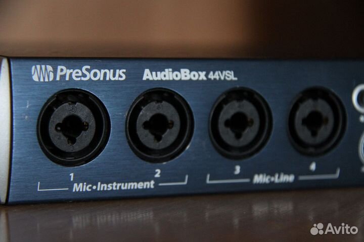 PreSonus AudioBox 44VSL аудиоинтерфейс