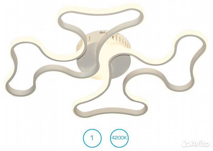 Накладной светильник Ambrella Metallic 6 FL355