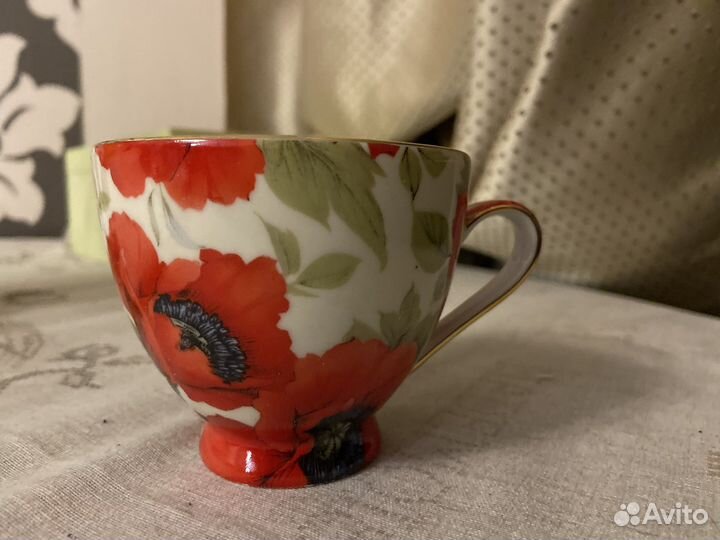 Сервиз чайный маки новый Manchester England